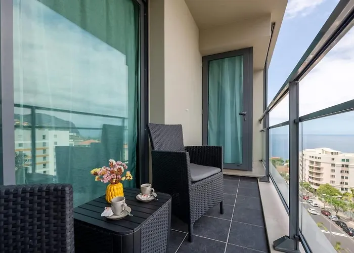 Appartement Sky View - Spacious With Pool & Gym Funchal (Madeira)